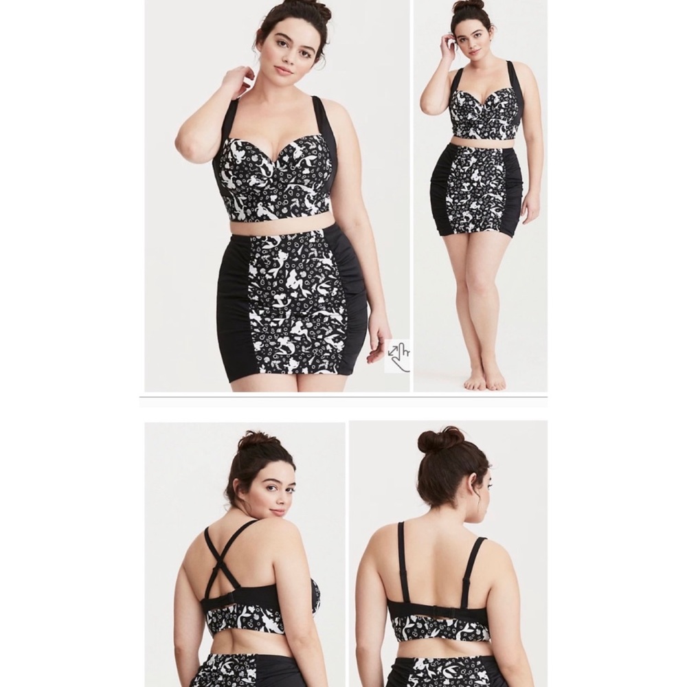 BUNDLE of two Torrid swimsuit tops